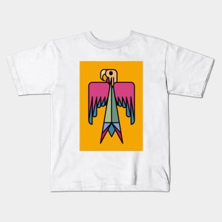 Aztec bird Kids T-Shirt
